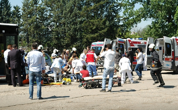Information from simulation exercise “Traffic accidents with many wounded and burned casualties”