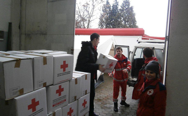 Assistance to the flooded areas in Macedonia