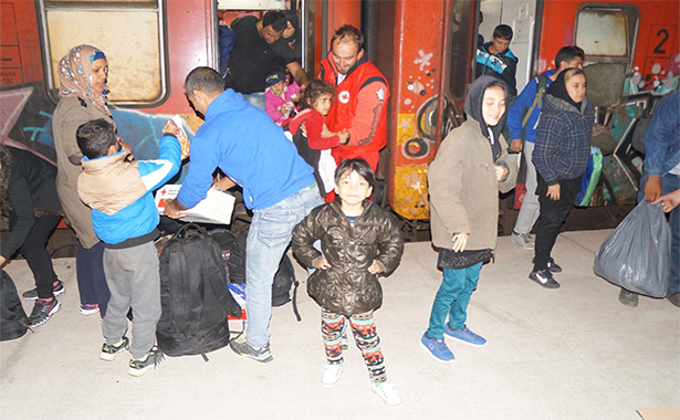 SUPPORT OF THE MIGRANTS