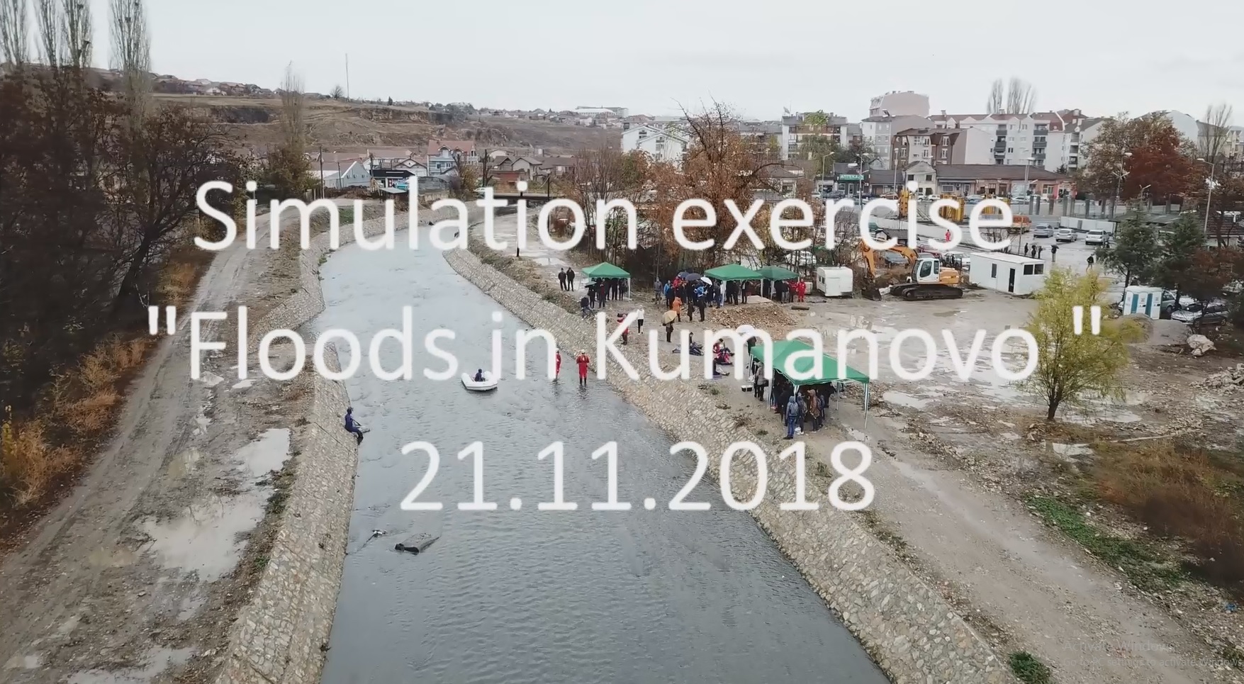 Simulation exercises “Floods in Kumanovo” 21.11.2018