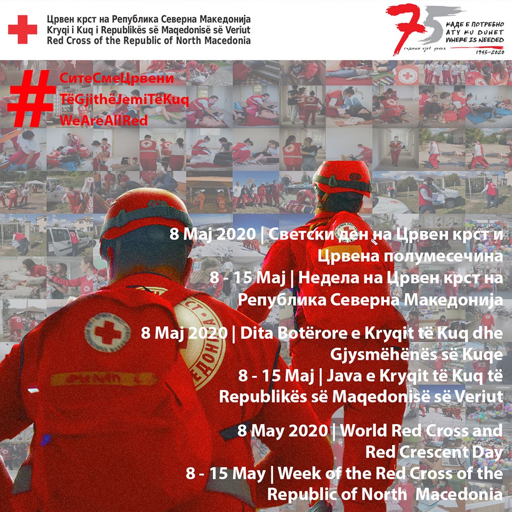 MAY 8 – WORLD RED CROSS AND RED CRESCENT DAY