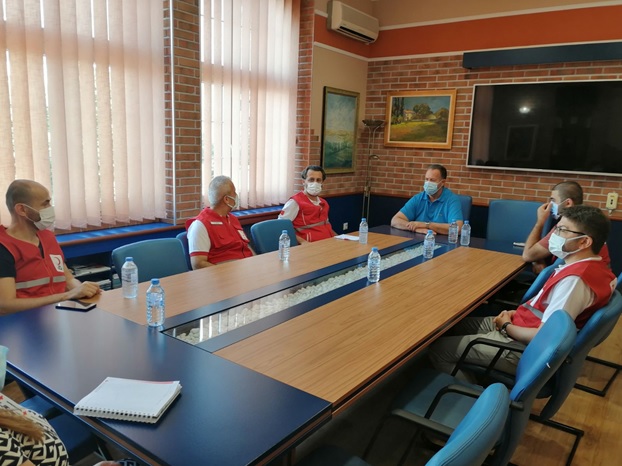 Vizita e delegacionit të Gjysmëhënës së Kuqe Turke