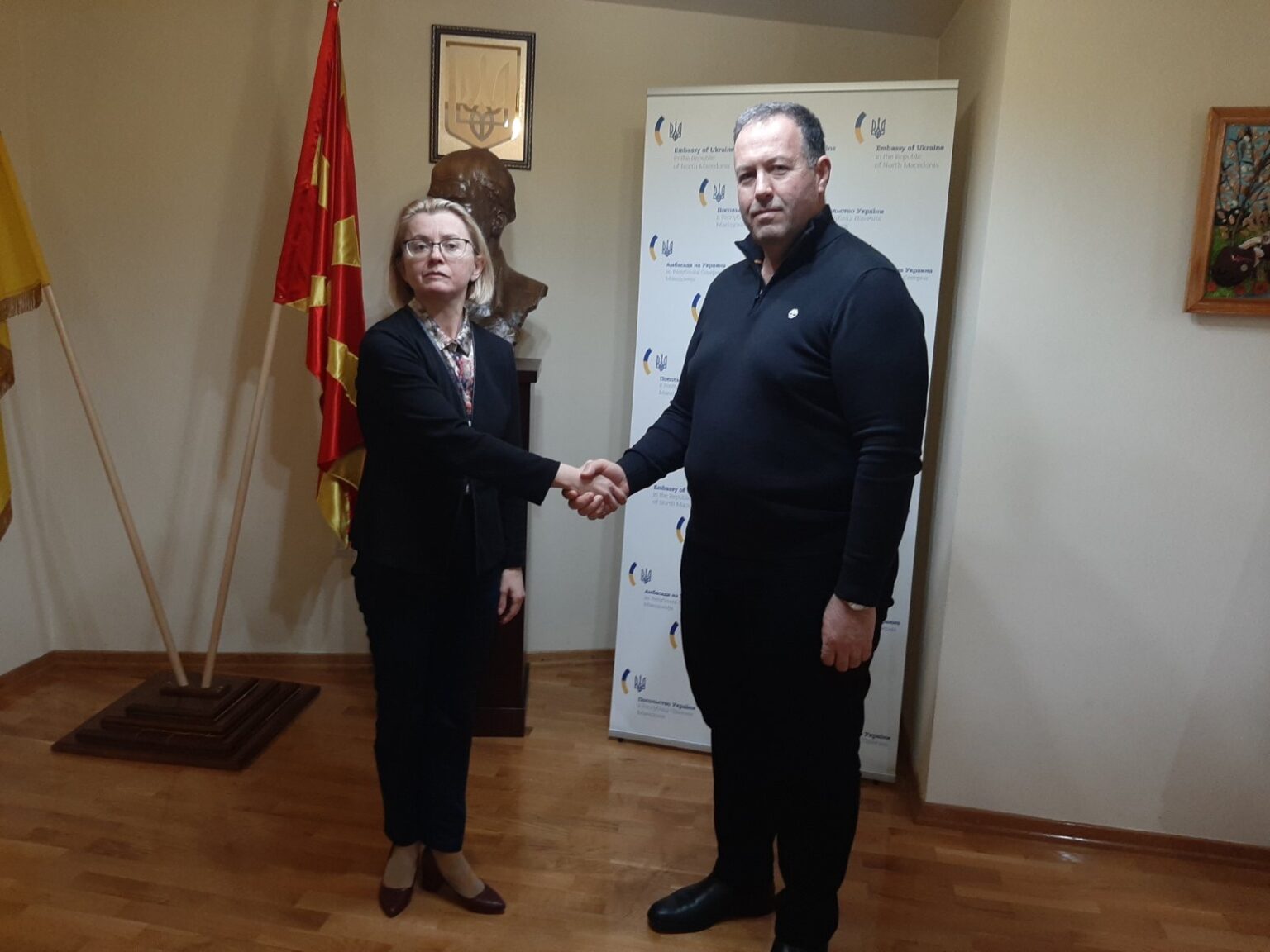 Meeting with the Ambassador of Ukraine in North Macedonia