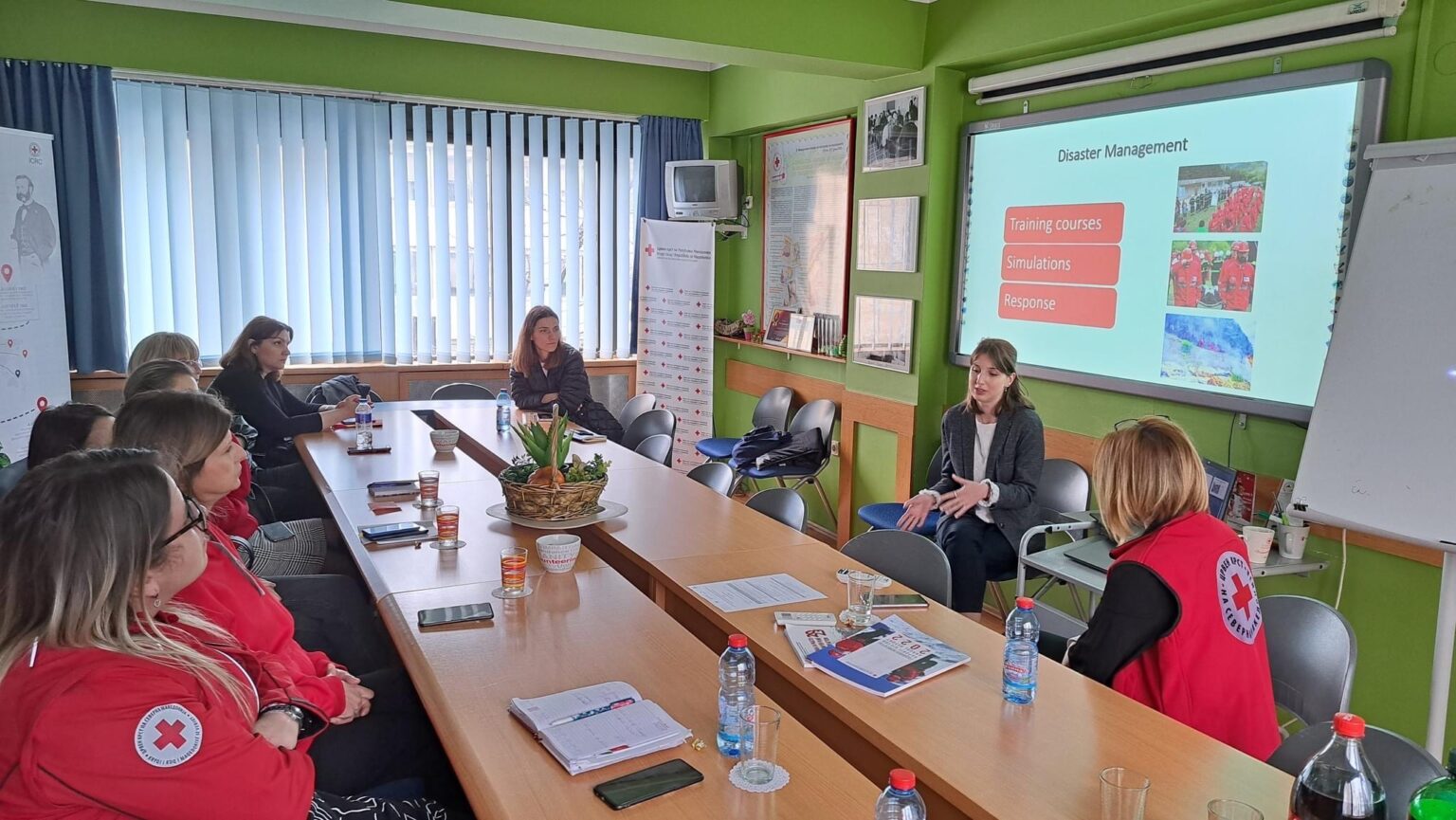 Студиска посета од Црвен крст Грузија
