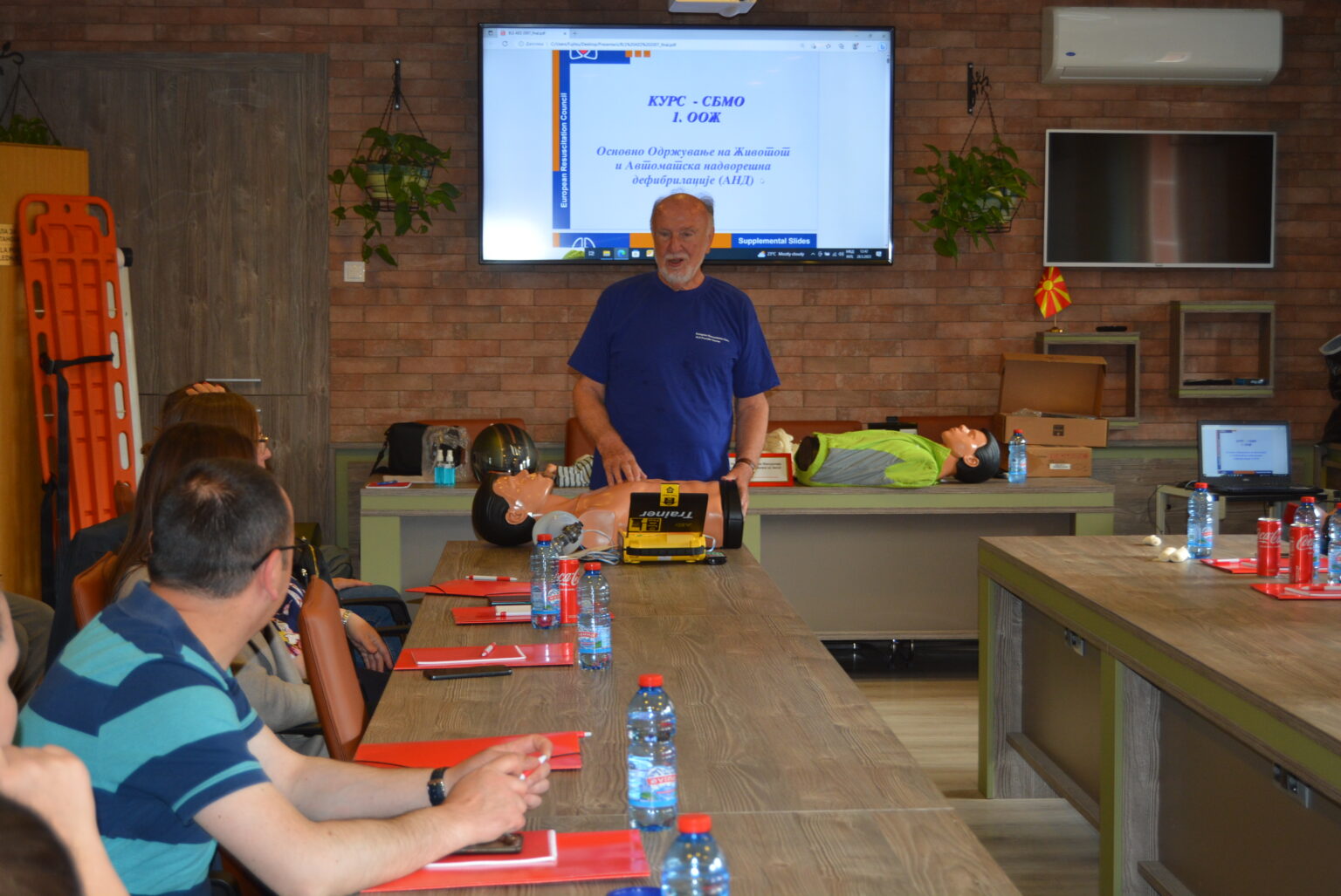 Conducted training for first aid lecturers and demonstrators