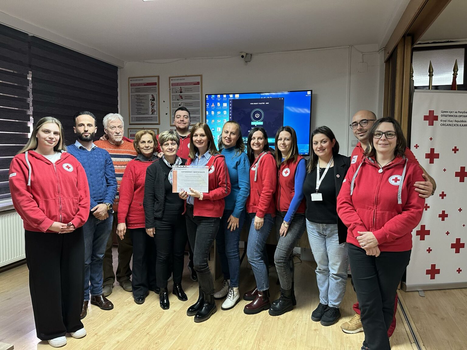 Assessment of the capacities of the Red Cross Branch Kumanovo