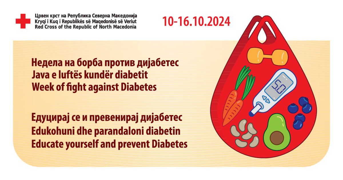 Shënimi i Javës së Luftës kundër Diabetit (10-16 tetor  viti 2024)