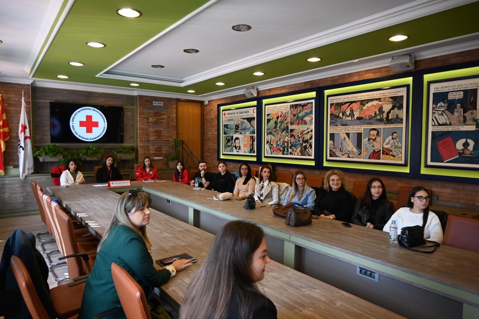 Meeting with Disseminators of the Red Cross of the Republic of North Macedonia