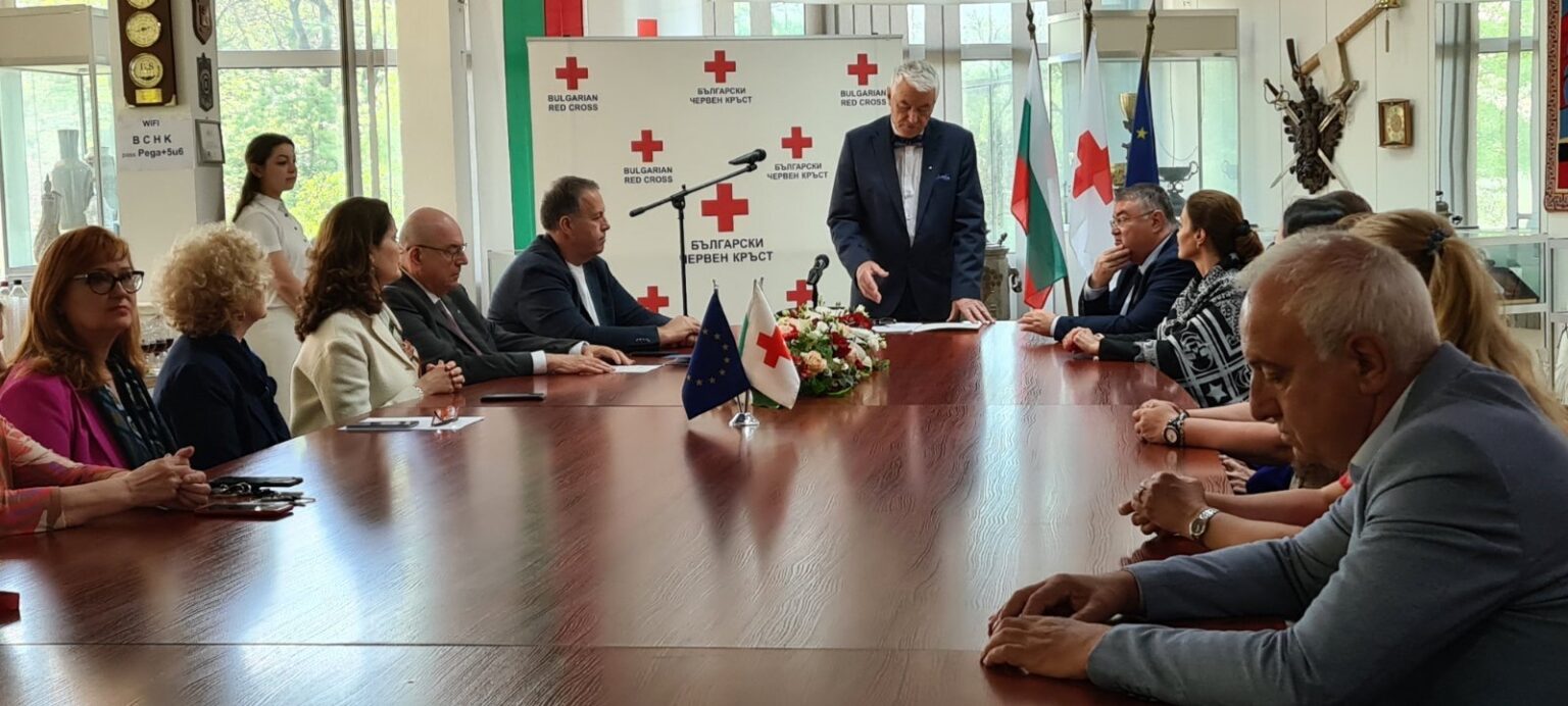 Посета на Бугарскиот Црвен крст