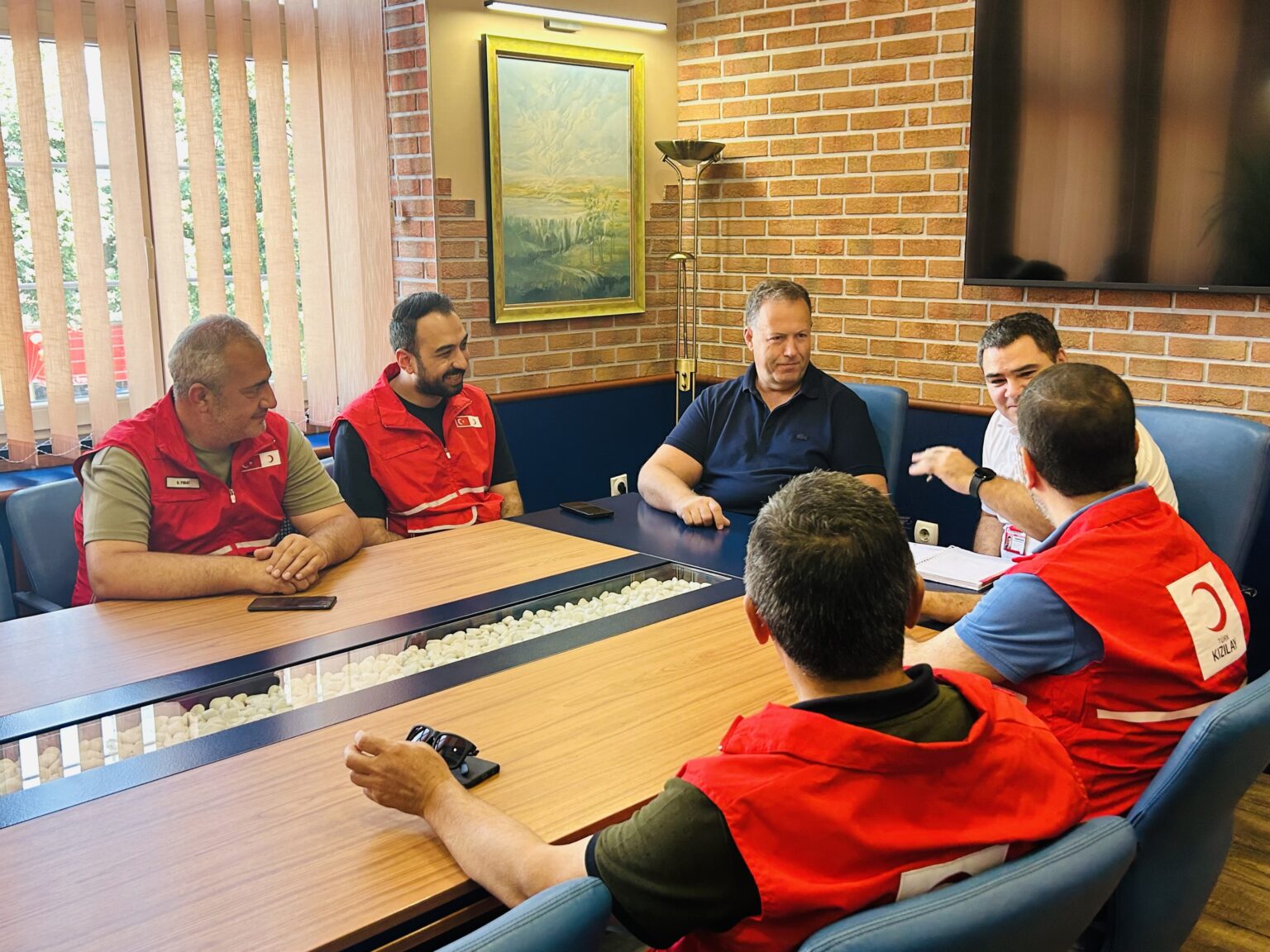 Vizitë e delegacionit nga Gjysmëhëna e Kuqe Turke