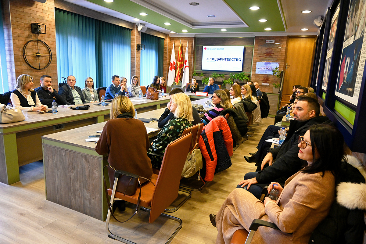 Координативен состанок за крводарителство