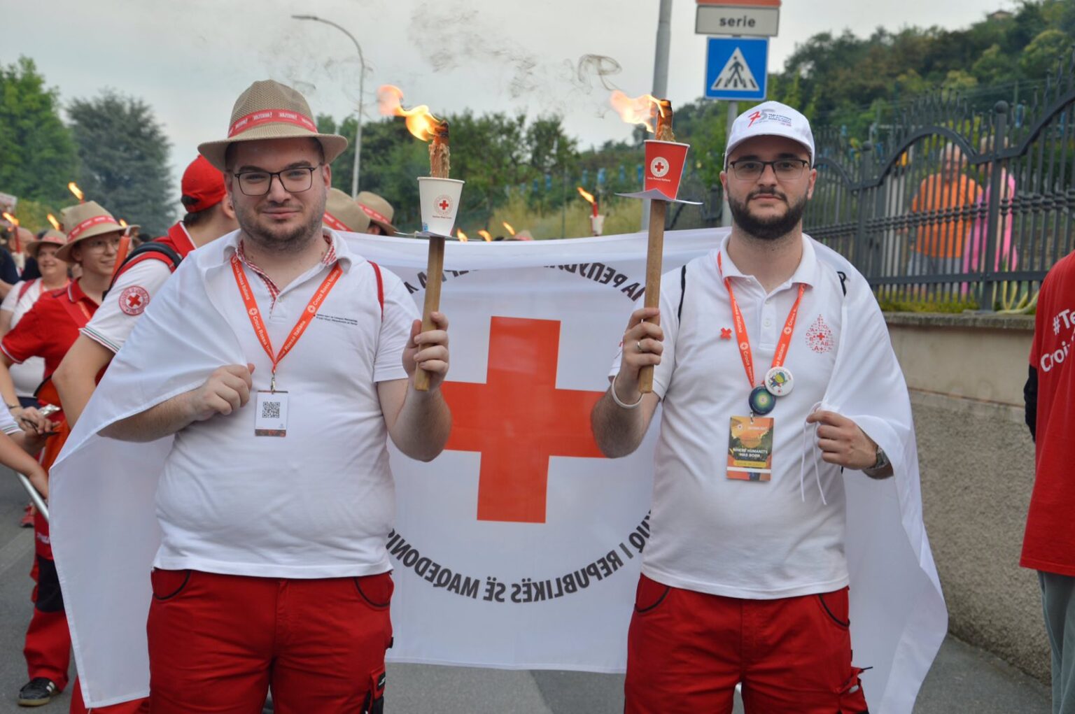 Учество на младински состанок во Солферино, Италија